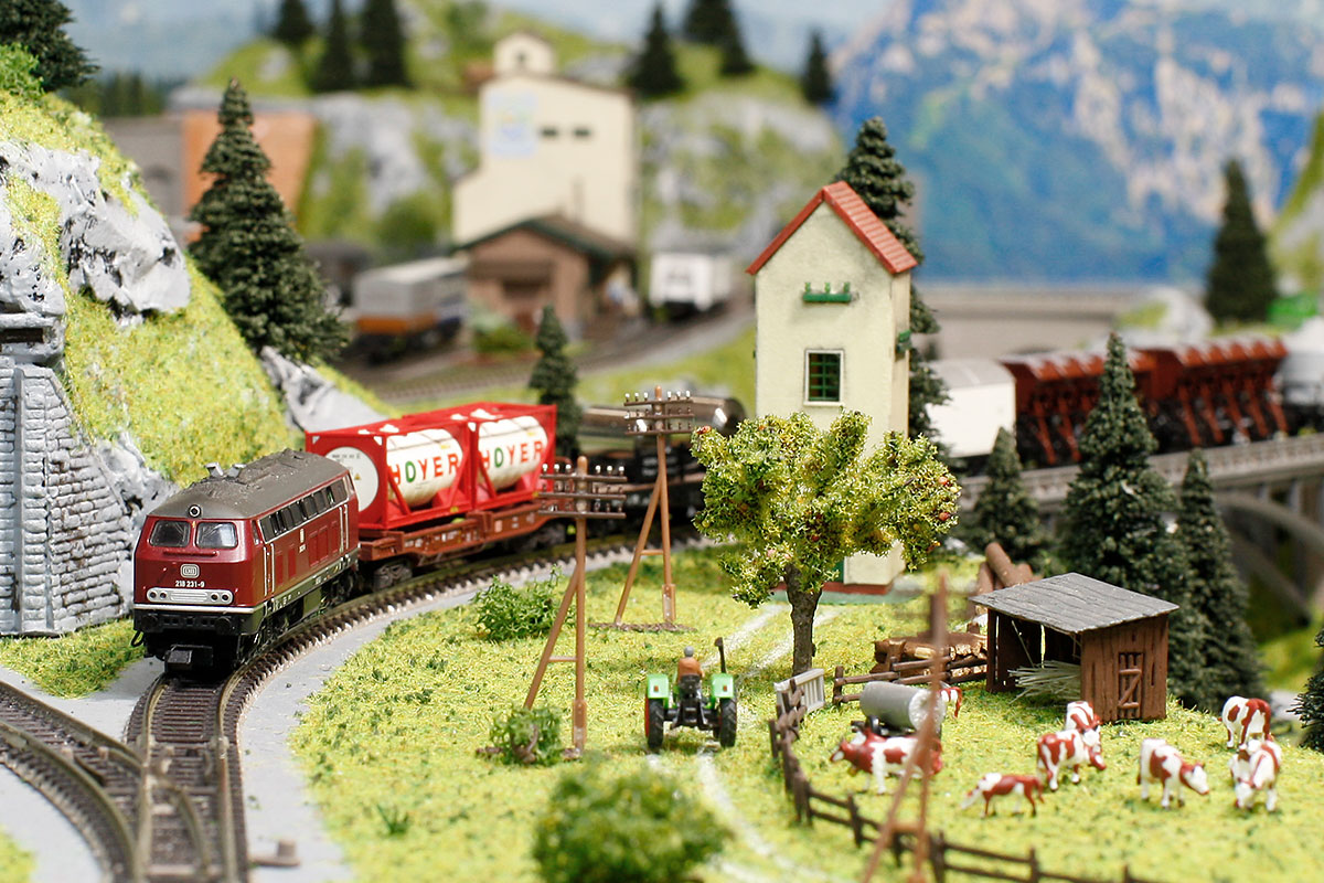 N scale layout for beginners