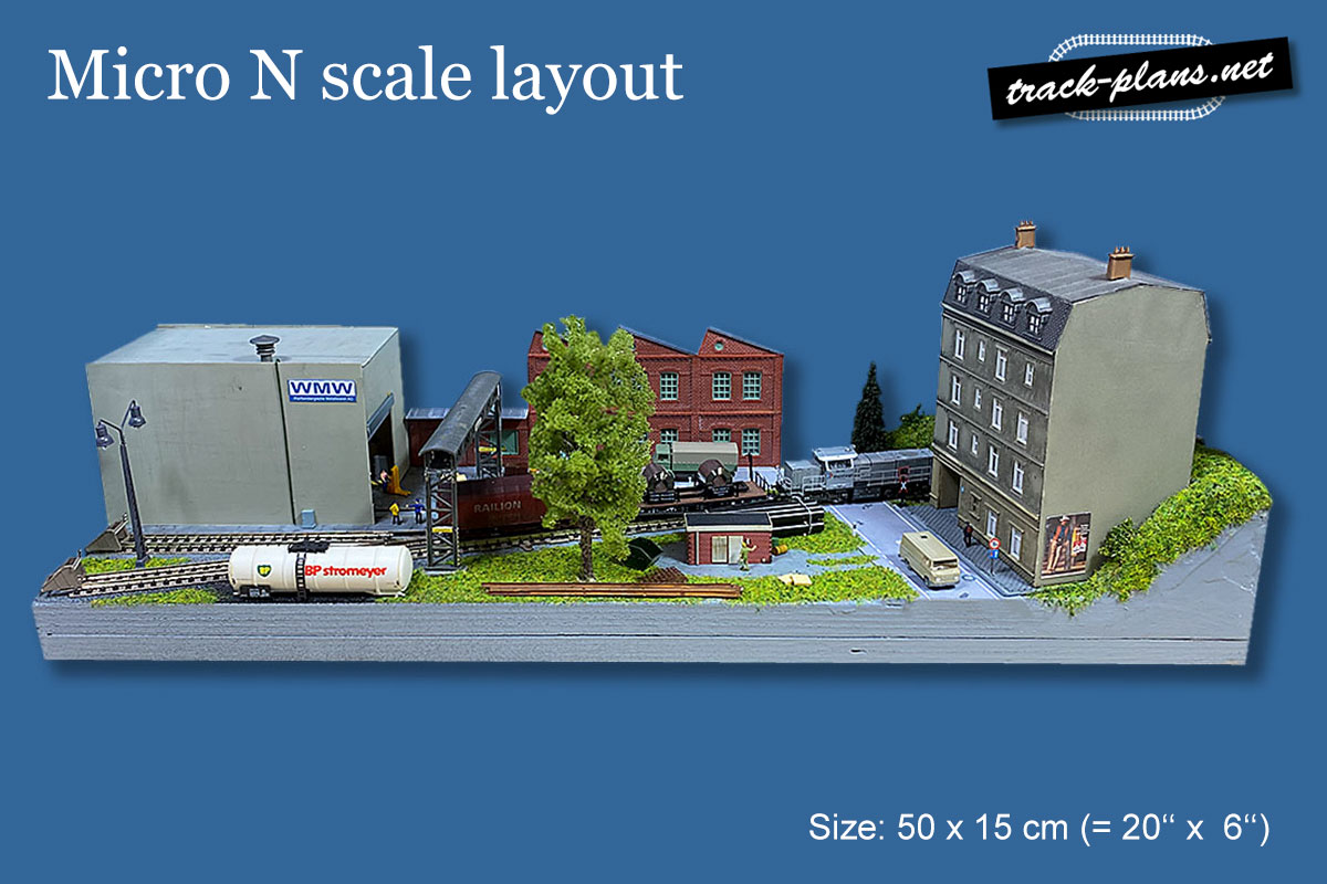 Micro N scale layout