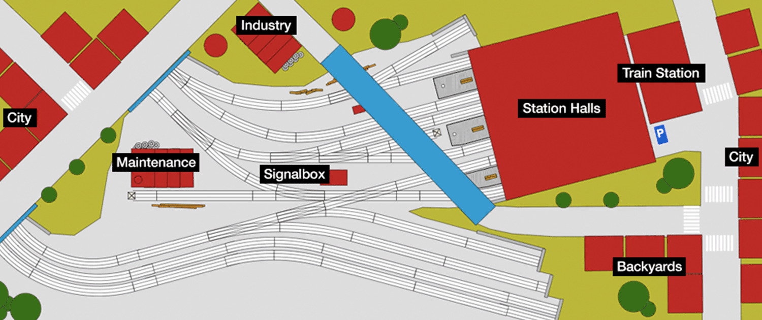 3 x 7 track plans N scale