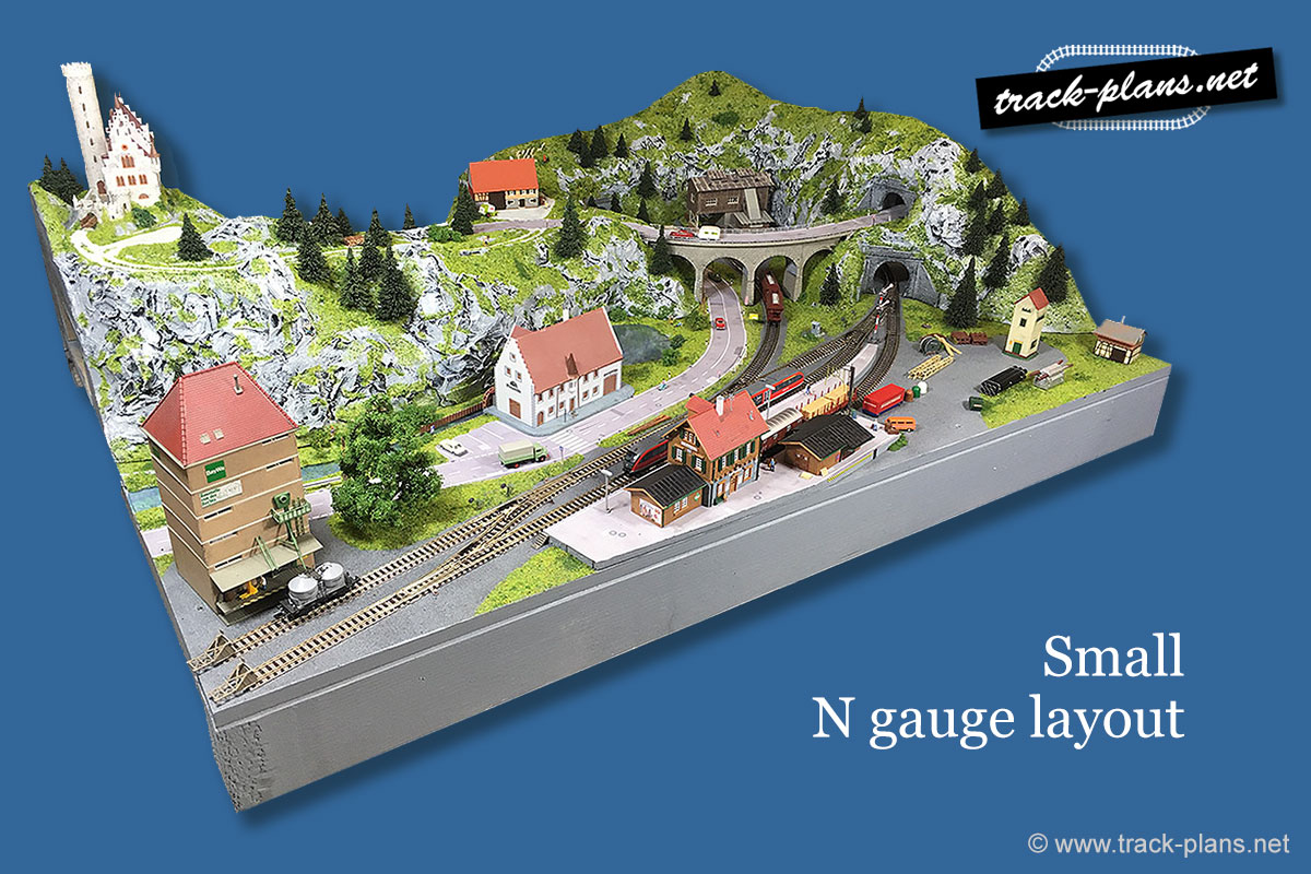 N gauge small layout