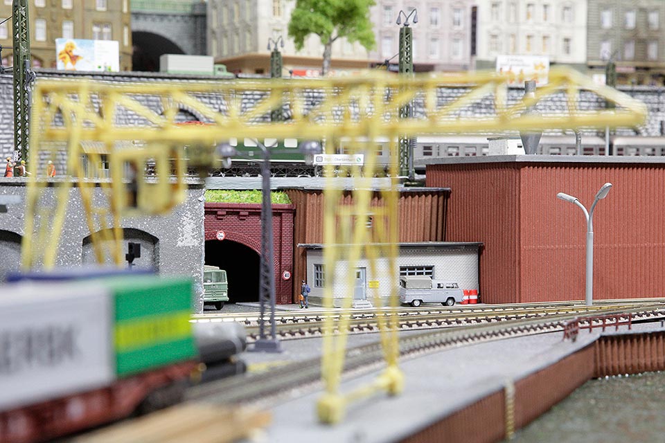 Harbour layout N scale