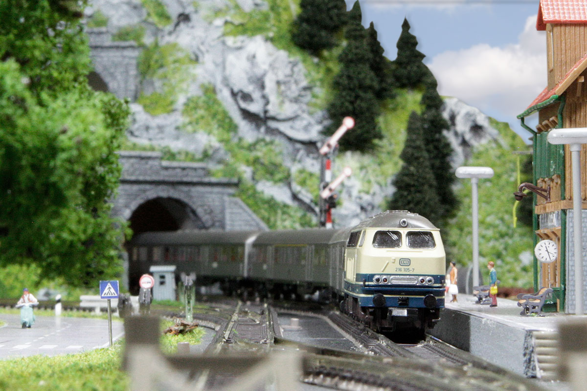 Tunnel N scale