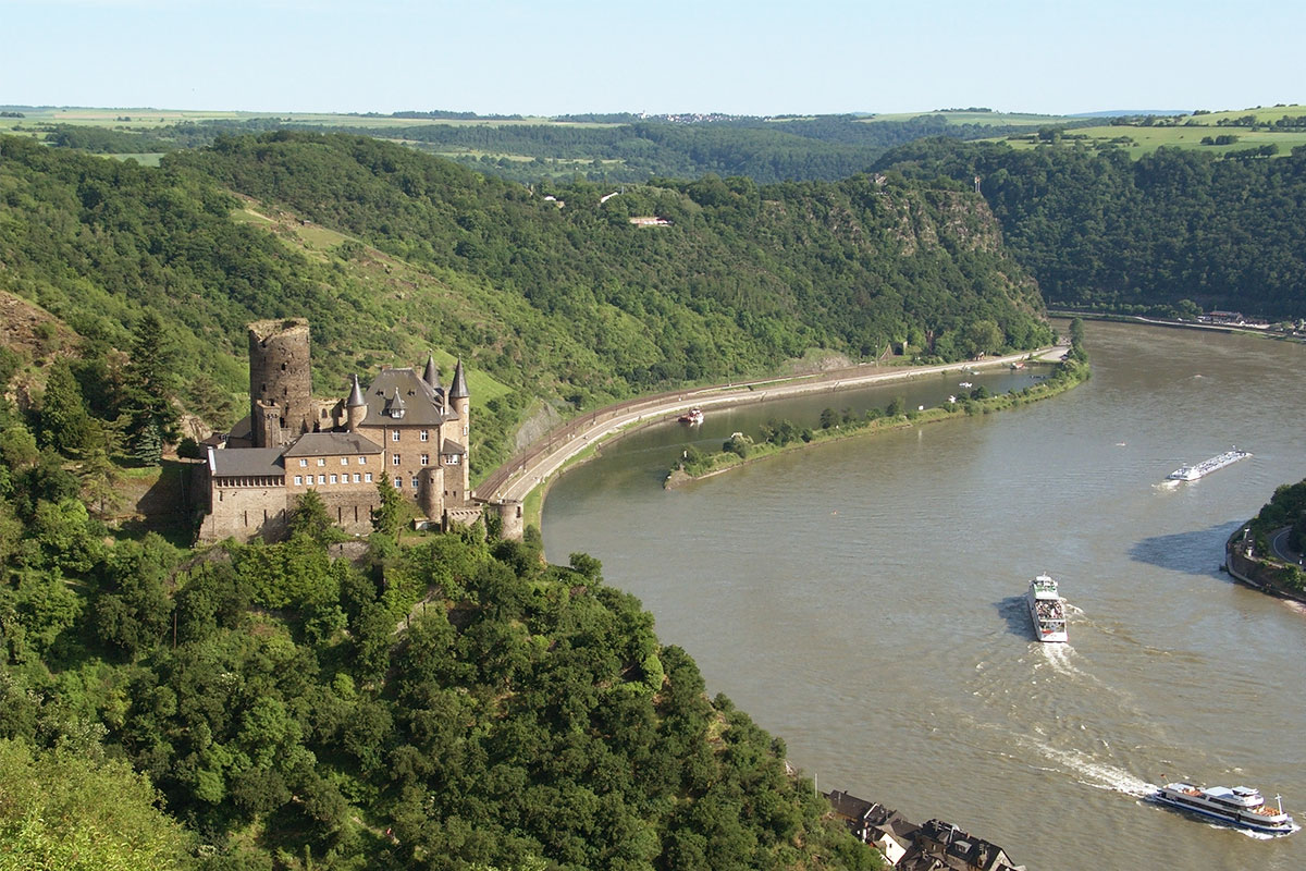 Railroad Rhine valley