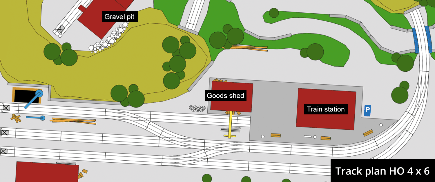 4x6 HO layouts