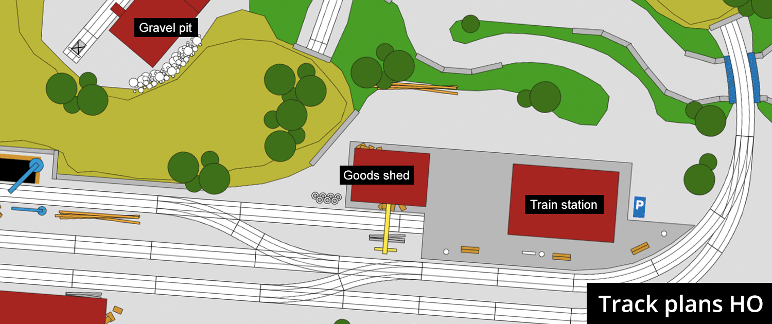 Track plans HO scale