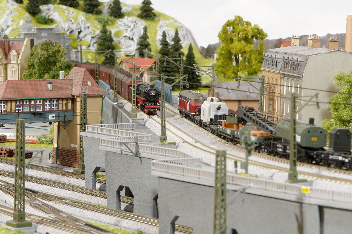 Overpass in N scale