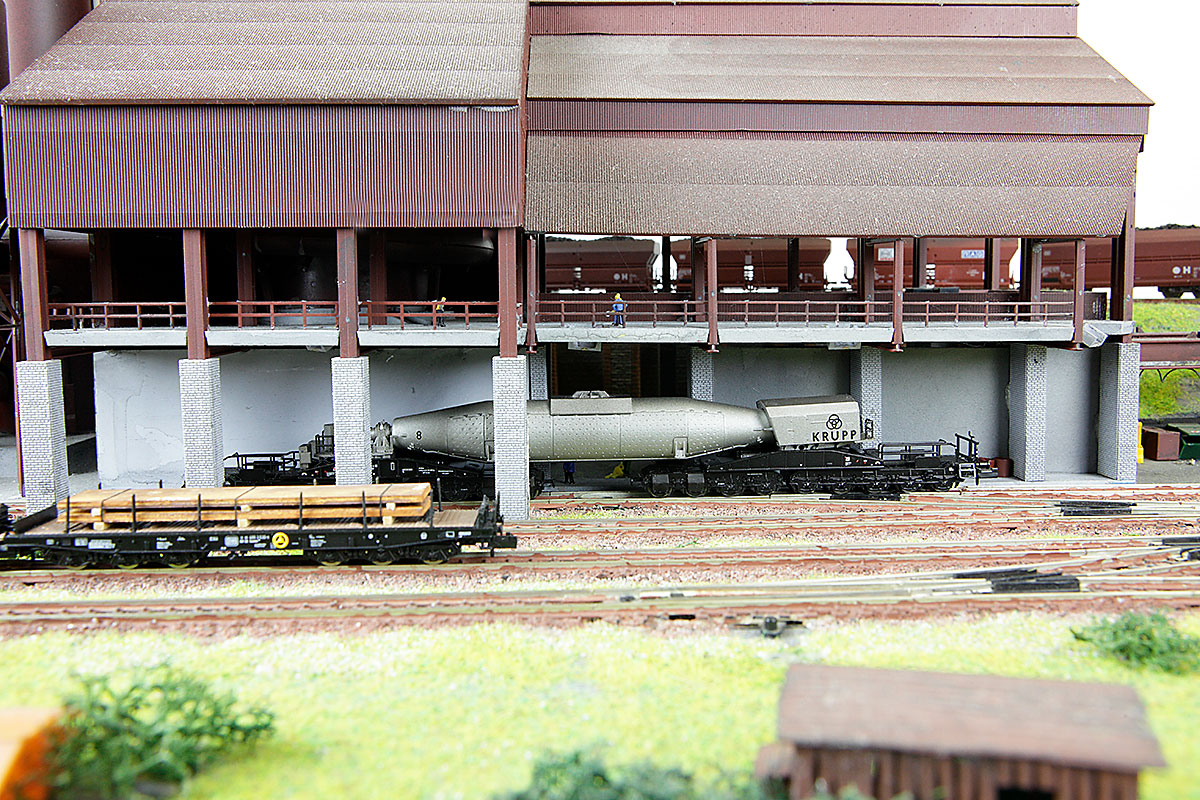 industry layout N scale